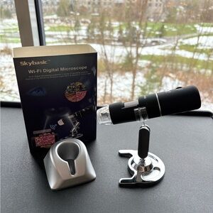 🔬 Skybasic Wi-Fi Digital Microscope – Complete Set 🔬